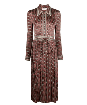Tory Burch プリーツ シャツドレス