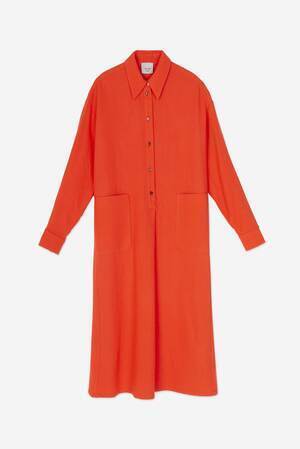 ALYSI ORANGE DRESS