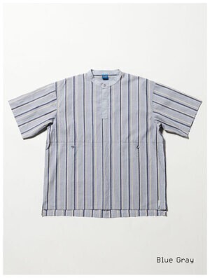 Frame S/S Pullover Stripe Shirt