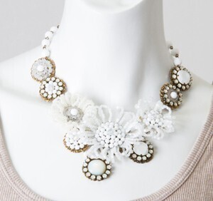 ESSERE MILANO シチリアホワイト ネックレス