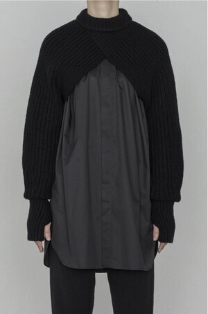 HYKE RIBBED SLEEVES