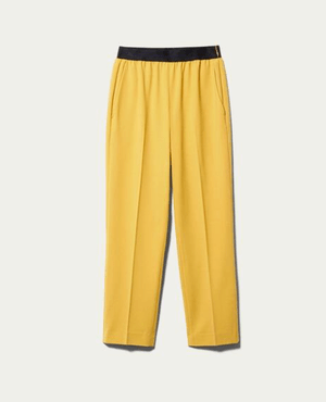 UNITED ARROWS UBC ツイル スリム テーパード イージーパンツ †