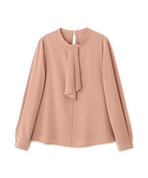 NATURAL BEAUTY BASIC ラッフルボウタイブラウス