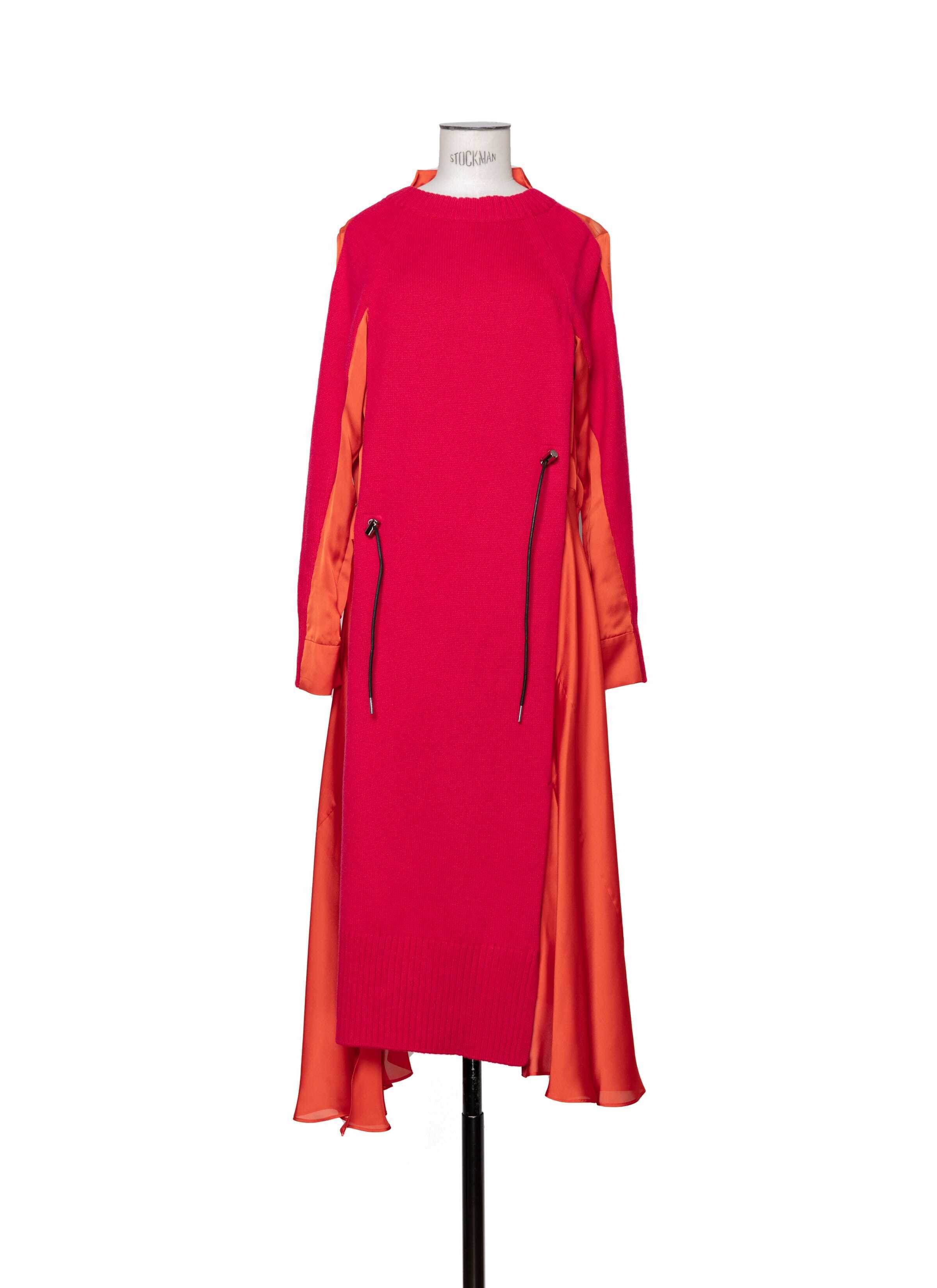 sacai Wool Knit Dress