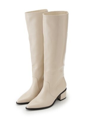 Lily Brown ポインテッドロングブーツ
