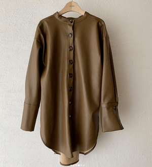 HOWDY. フェイクレザー ジャケット