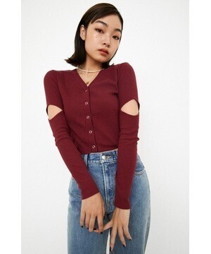 LAGUA GEM SLEEVE SLIT TOPS