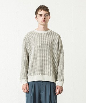 SLICK Big Waffle Pullover