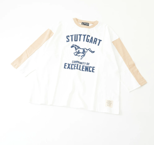CUBE SUGAR ラインTシャツ