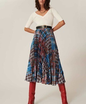 TARA JARMON 【メディア着用】Ecossais skirt