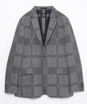 BLACK LABEL CRESTBRIDGE シャドークレストブリッジチェックジャージージャケット