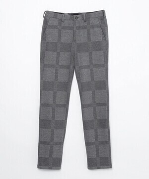 BLACK LABEL CRESTBRIDGE シャドークレストブリッジチェックジャージートラウザーズ