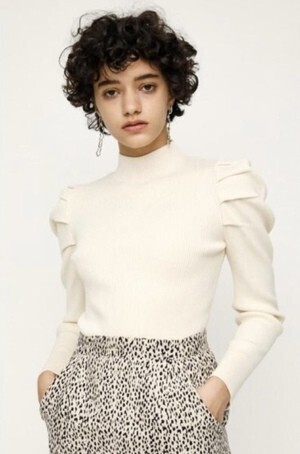 SLY TUCK PUFF SLEEVE HG トップス2