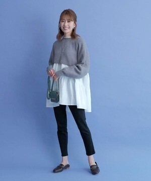 Apuweiser-riche ショートニット×チュニックＳＥＴ