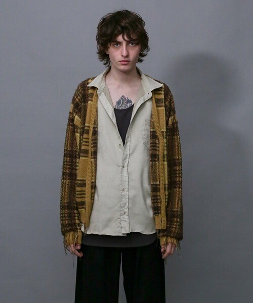 Iroquois WARP THREAD CHECK KNIT CD