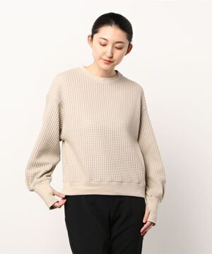 Seagreen BIG WAFFLE pullover