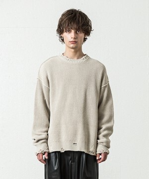SLICK Bulky Damage Knit