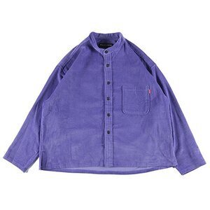 ROLLING CRADLE CORDUROY COLLARLESS SHIRT