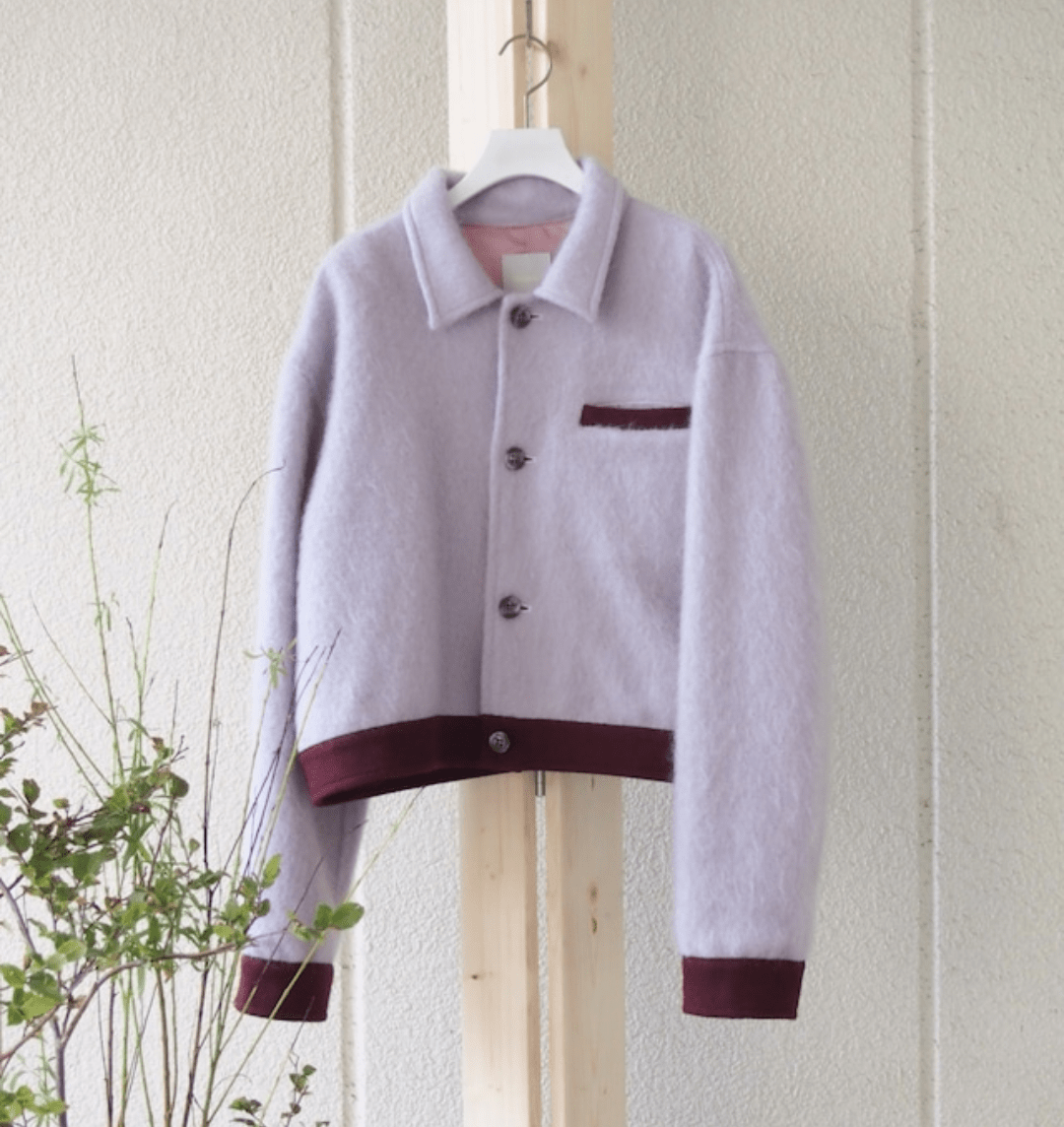 Quatorze mohair short jacket