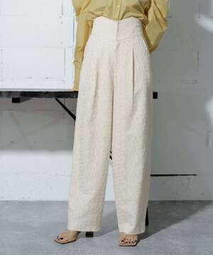 ANOGH HIGH WAIST JQD PANTS