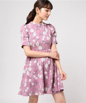 titty & Co. ベルフラワーワンピース