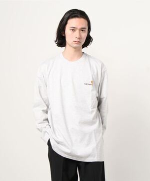 Carhartt WIP L/S AMERICAN SCRIPT T-SHIRT