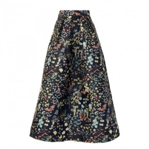 BayBee lady Jacquard skirt(flower pattern)