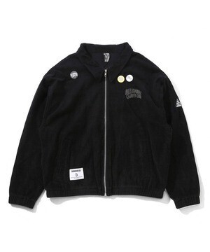 BILLIONAIRE BOYS CLUB CORDUROYJACKET with BADGE