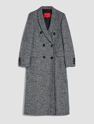MAX & Co. [カルーゾ] ツイード ロング コート