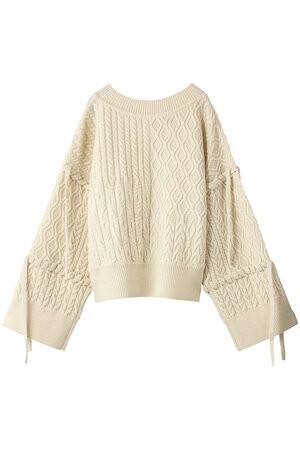 Curensology レニエアランニットプルオーバー