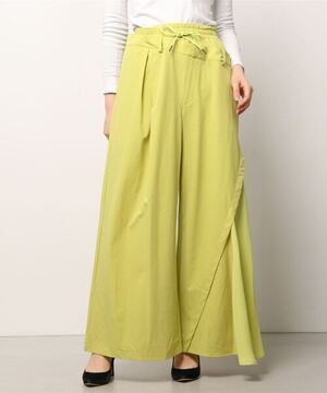 AULA AILA ASYMMETRY COLOR PANTS