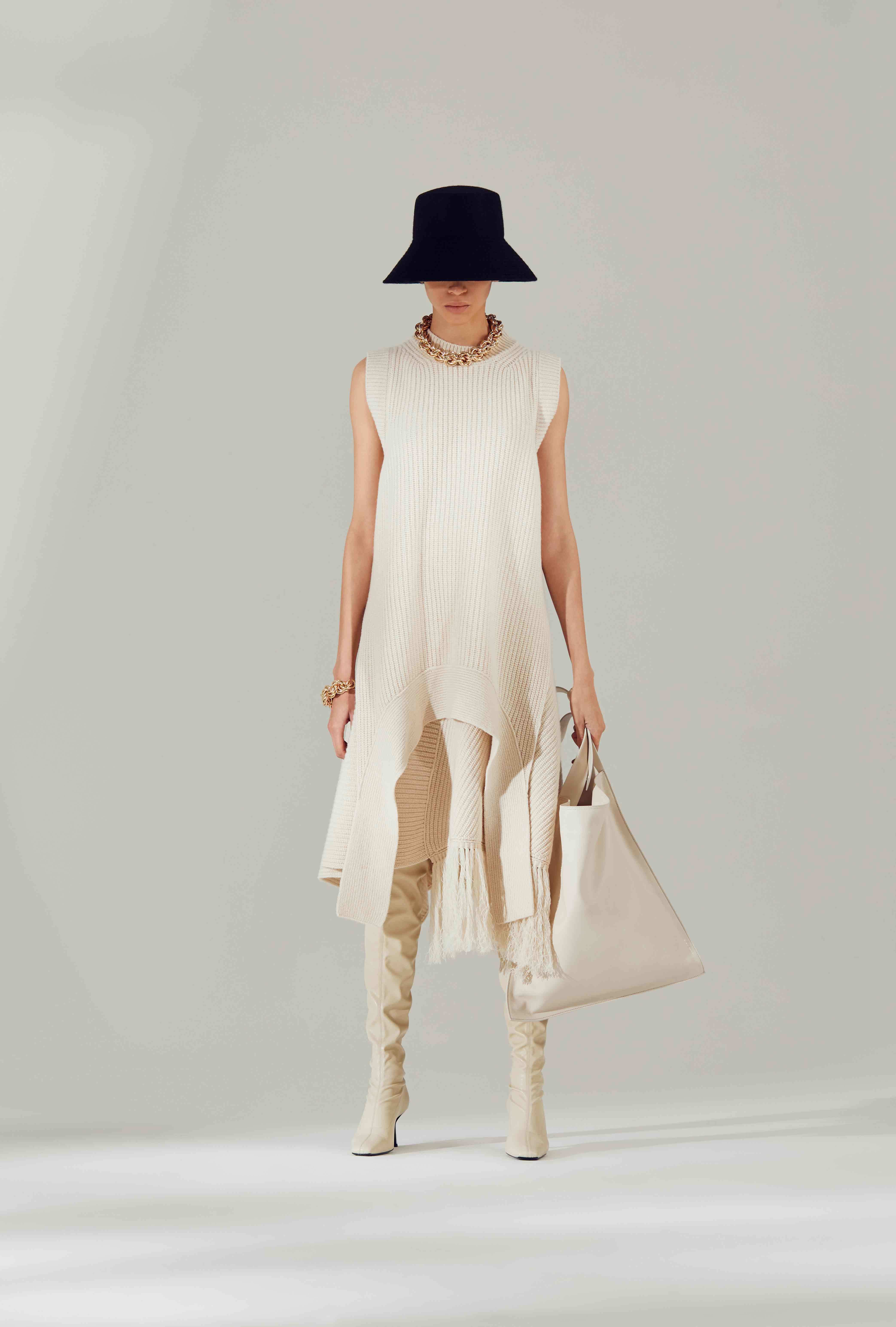 Liviana Conti tunic in corncob stitch