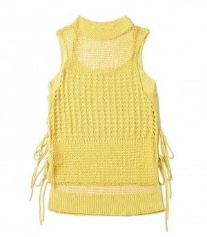 Hdxuly Eyelet Shear Knit