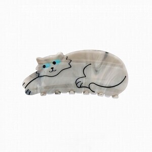 Coucou Suzette Grey Cat Hair Claw