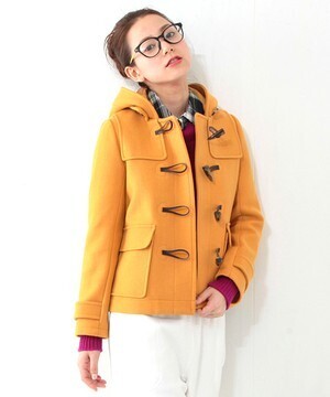 Ray BEAMS メルトンショート ダッフルコート