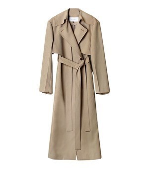 LE CIEL BLEU Convertible Trench Coat