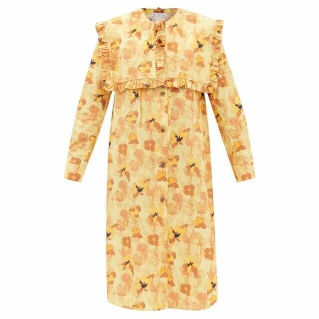 Rejina Pyo Hattie floral-print organic-cotton poplin dress