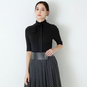EPOCA ボウタイリブニット