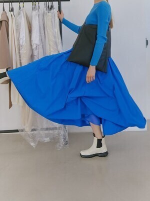emmi 【emmi atelier】タフタギャザースカート