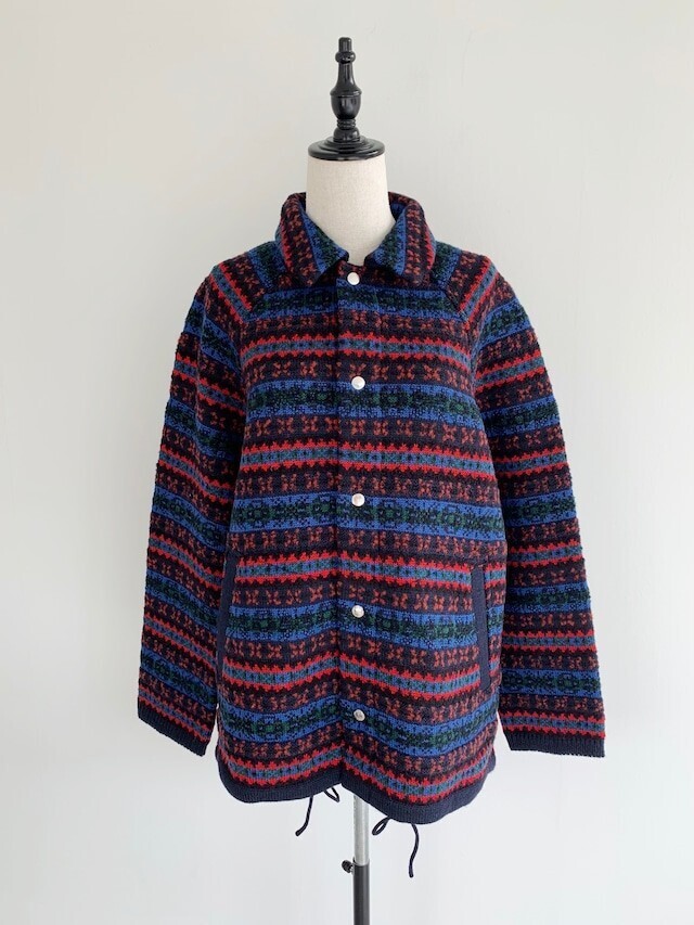 Coohem Fair Isle Knit Jacket