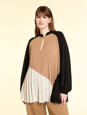 MARINA RINALDI PLEATED TUNIC
