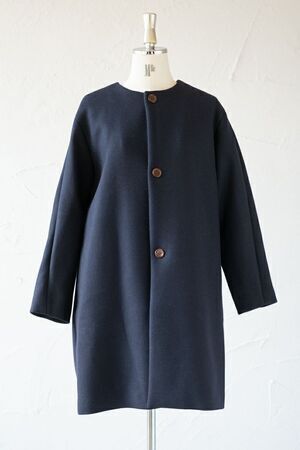 nooy ヌーイ エアメルトン コクーンコート