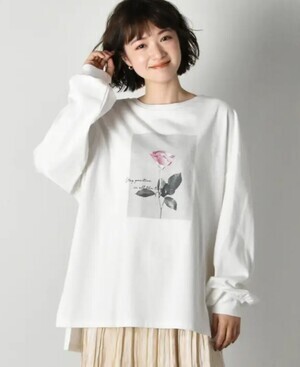 RETRO GIRL フォトアソートロンTee