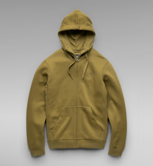 G-STAR RAW PREMIUM CORE HOODED ZIP SWEATER