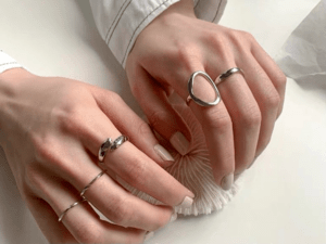 one sea s925 nuance circle ring (R87)