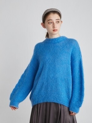 Lily Brown モヘアニットプルオーバー