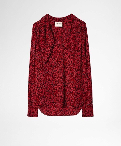Zadig & Voltaire TRISTAN SMALL BICO FLOWERS TUNIC