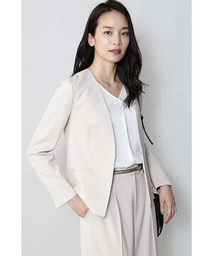 BOSCH [ウォッシャブル]２ＷＡＹストレッチノーカラージャケット