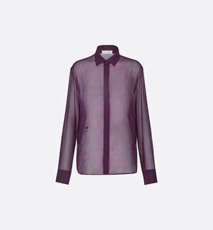 Dior シースルーブラウス