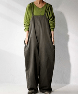 antiqua サロペット パンツ レディース ボトムス 綿100・py-00560